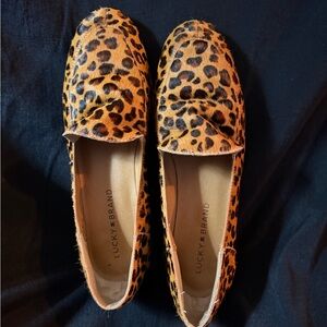 Lucky Brand Animal Print Women's Loafers